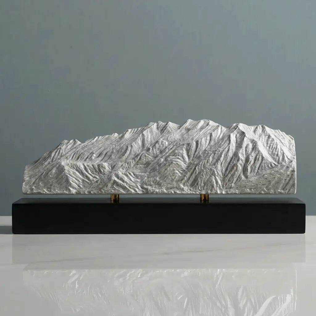 Mount Timpanogos Sculpture (Provo View) Sculpted Peaks