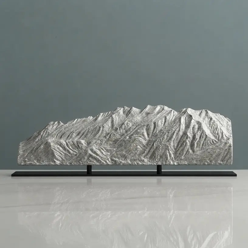 Mount Timpanogos Sculpture (Provo View) Sculpted Peaks