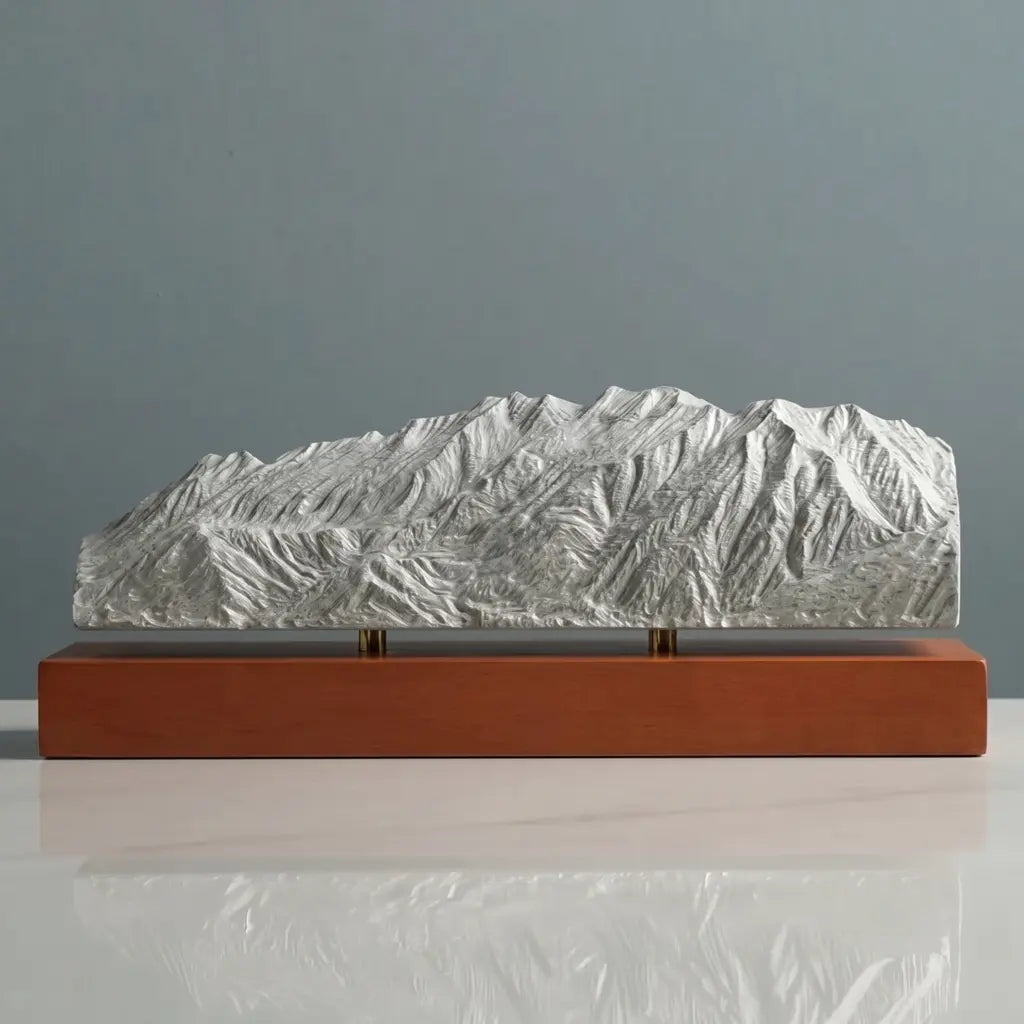 Mount Timpanogos Sculpture (Provo View) Sculpted Peaks