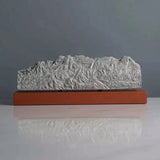 Mount Timpanogos Sculpture (Sleeping Princess, Utah) Sculpted Peaks