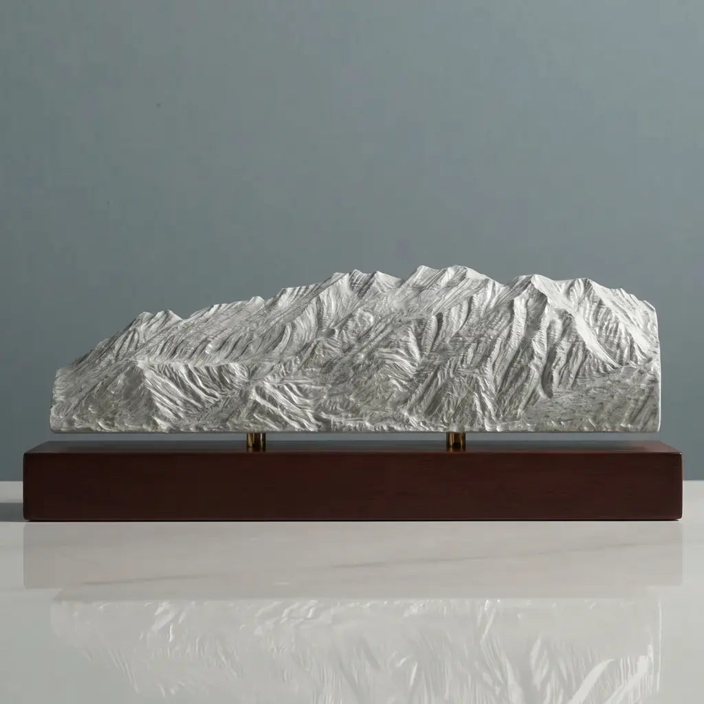 Mount Timpanogos Sculpture (Provo View) Sculpted Peaks
