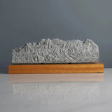 Mount Timpanogos Sculpture (Sleeping Princess, Utah) Sculpted Peaks