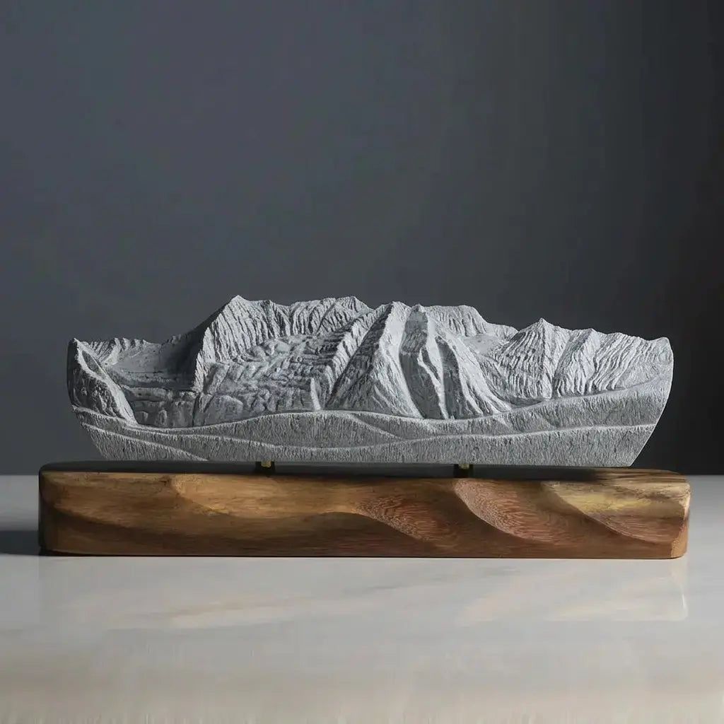 Mount Timpanogos Sculpture (Heber View) Sculpted Peaks
