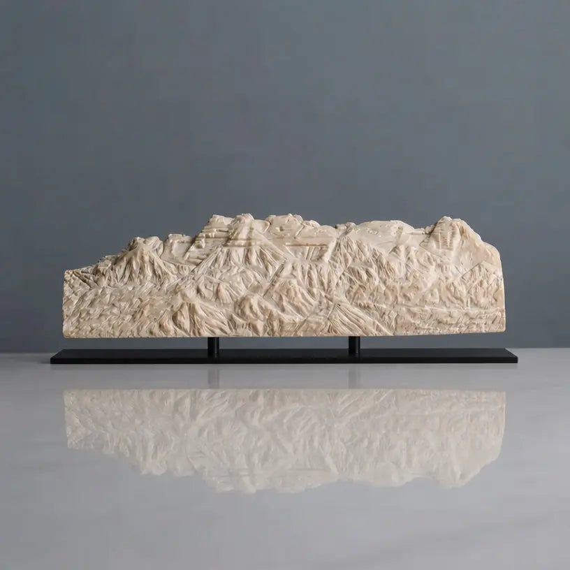 Mount Timpanogos Sculpture (Sleeping Princess, Utah) Sculpted Peaks