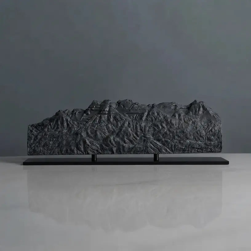 Mount Timpanogos Sculpture (Sleeping Princess, Utah) Sculpted Peaks