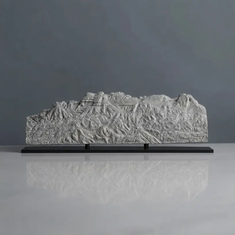 Mount Timpanogos Sculpture (Sleeping Princess, Utah) Sculpted Peaks
