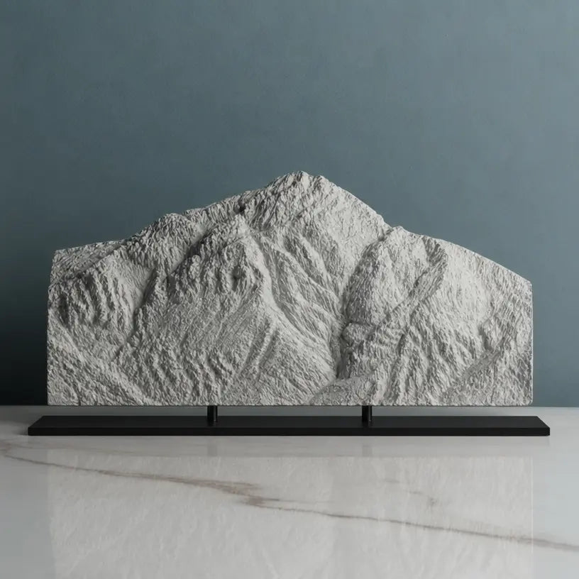 Mount Toubkal Sculpture Sculpted Peaks