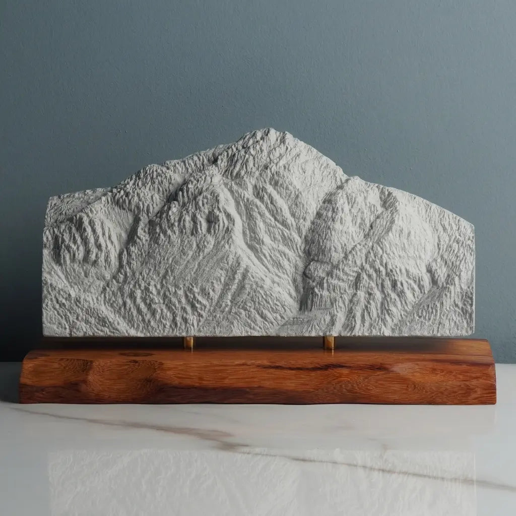 Mount Toubkal Sculpture Sculpted Peaks