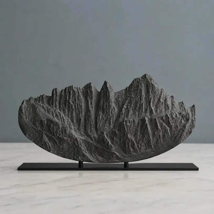 Mount Whitney Sculpture (View from Lone Pine, California) Sculpted Peaks