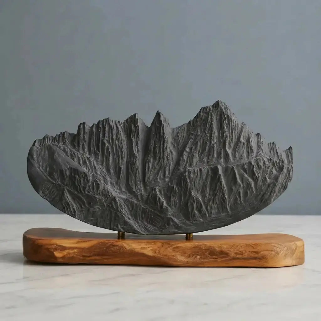 Mount Whitney Sculpture (View from Lone Pine, California) Sculpted Peaks