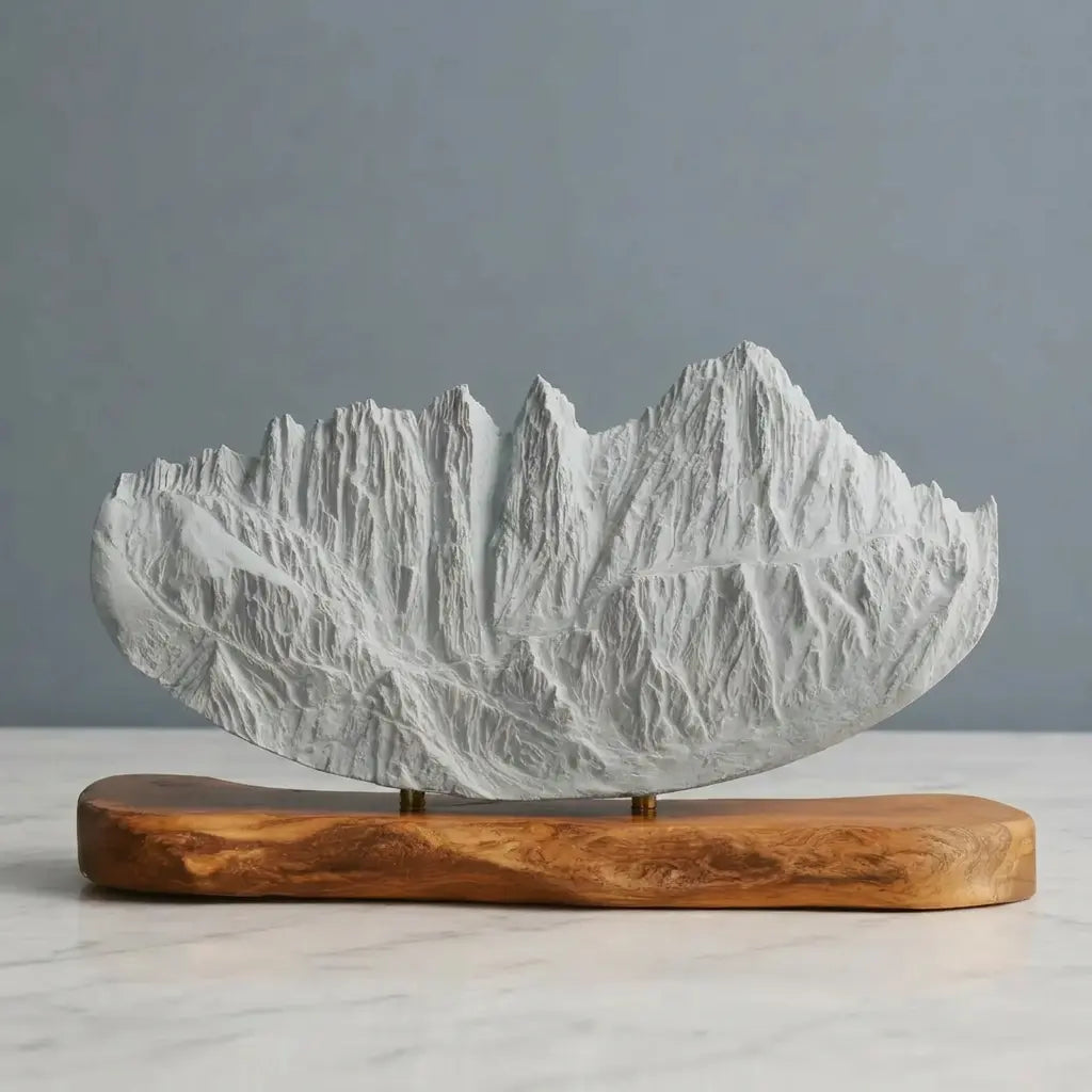 Mount Whitney Sculpture (View from Lone Pine, California) Sculpted Peaks