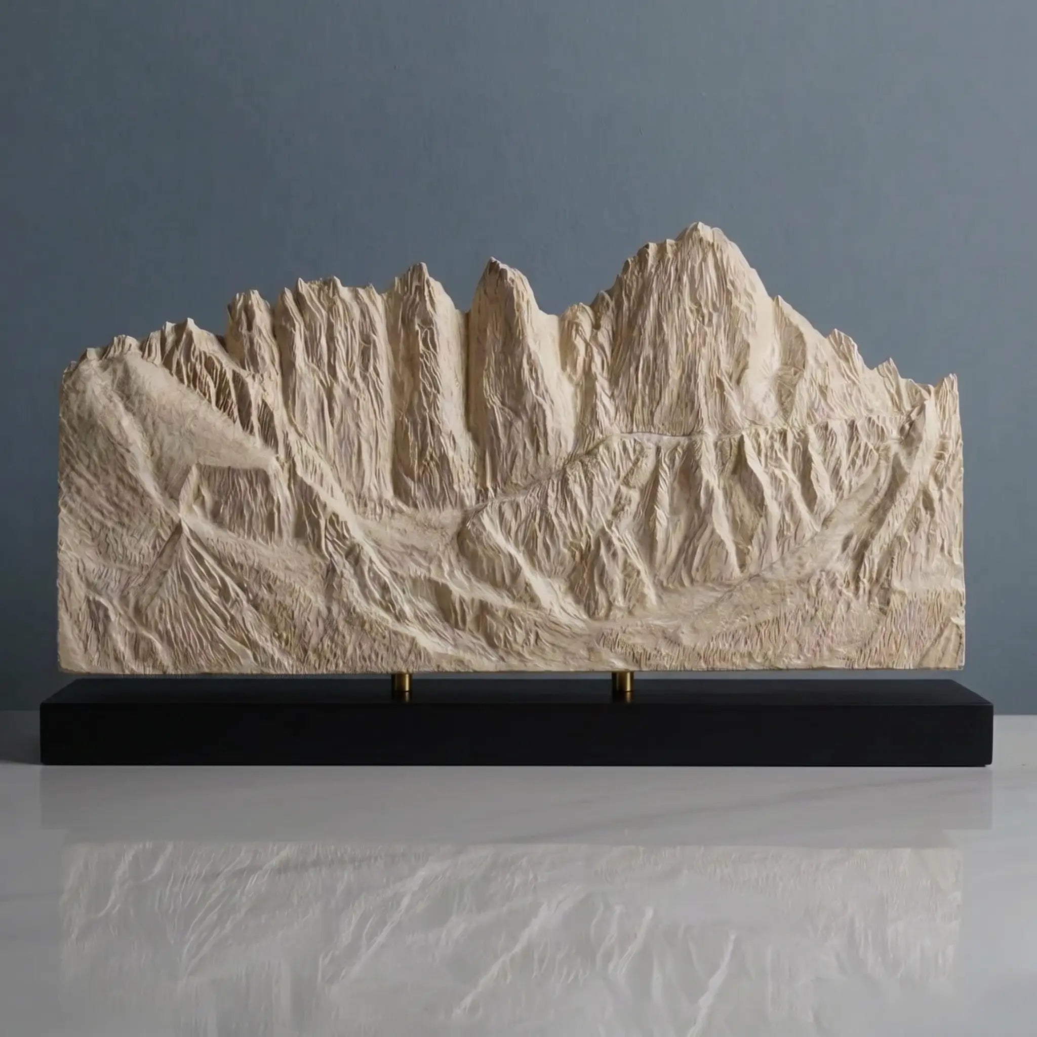 Mount Whitney Sculpture (View from Lone Pine, California) - Special Edition Sculpted Peaks