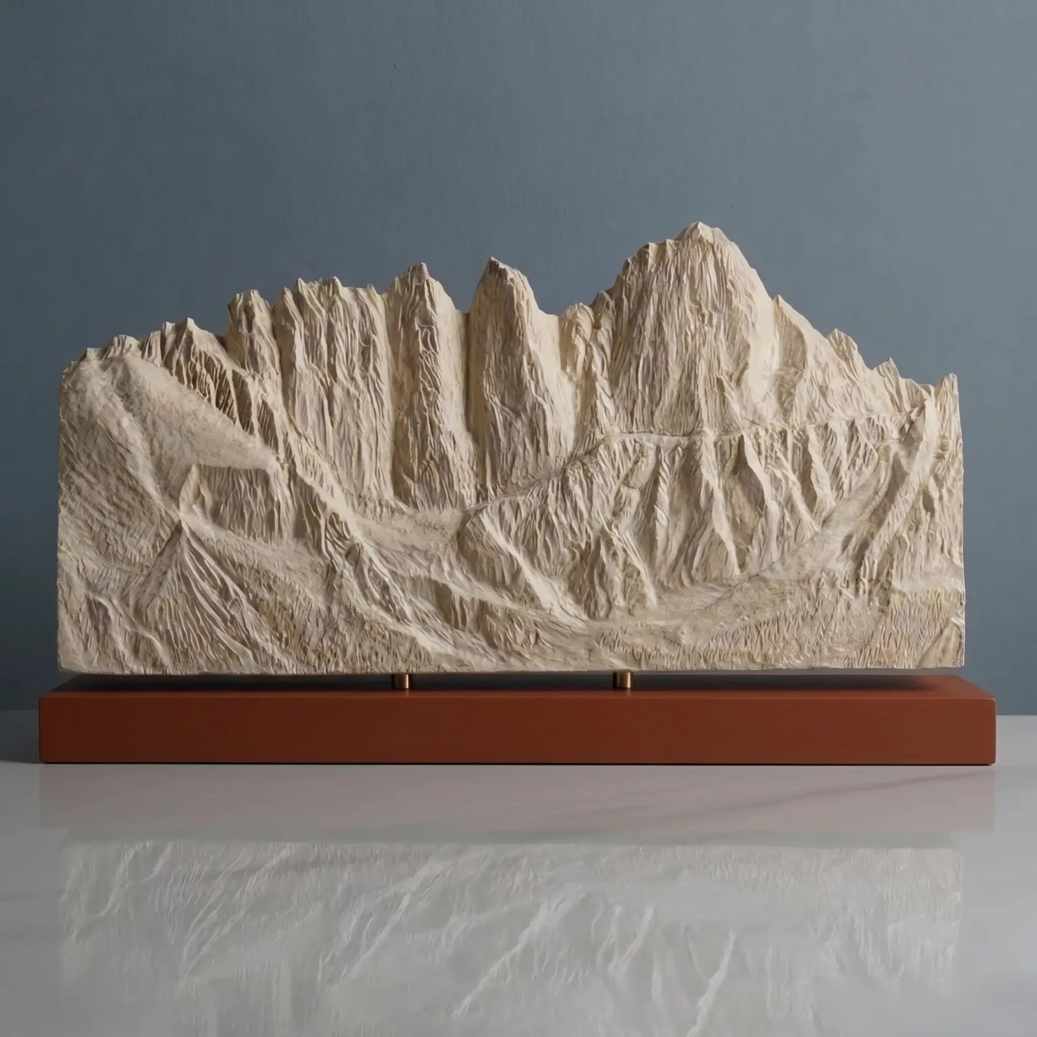 Mount Whitney Sculpture (View from Lone Pine, California) - Special Edition Sculpted Peaks
