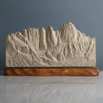 Mount Whitney Sculpture (View from Lone Pine, California) - Special Edition Sculpted Peaks
