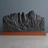 Mount Whitney Sculpture (View from Lone Pine, California) - Special Edition Sculpted Peaks