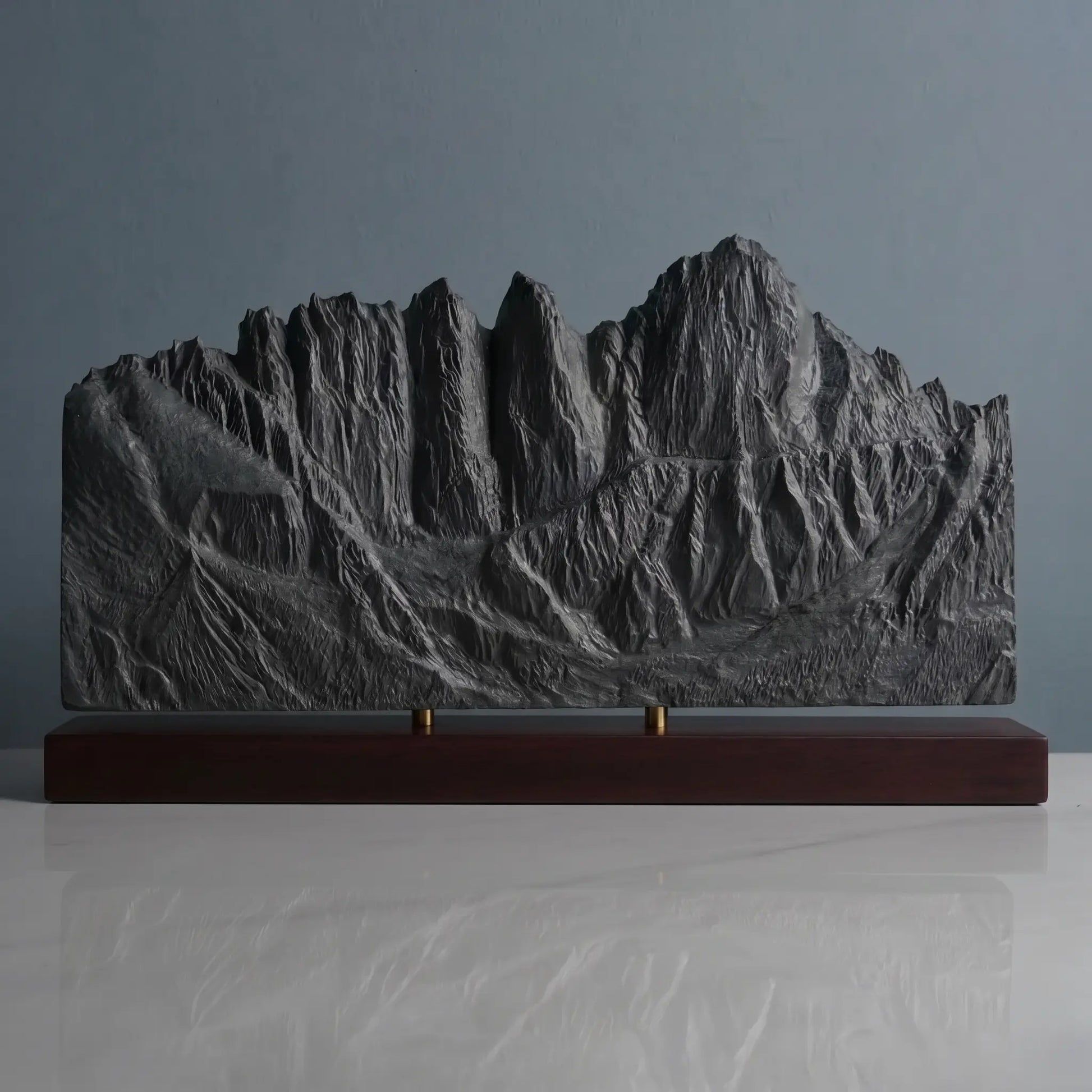 Mount Whitney Sculpture (View from Lone Pine, California) - Special Edition Sculpted Peaks