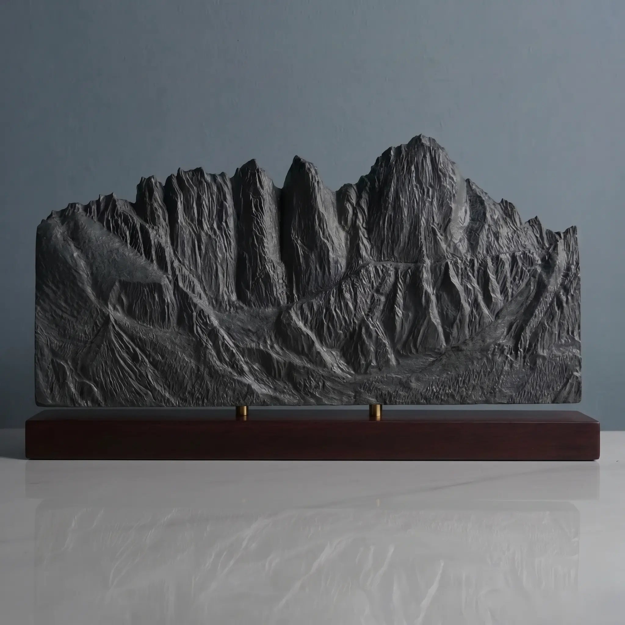 Mount Whitney Sculpture (View from Lone Pine, California) - Special Edition Sculpted Peaks