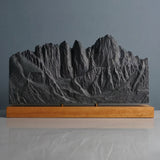 Mount Whitney Sculpture (View from Lone Pine, California) - Special Edition Sculpted Peaks