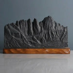 Mount Whitney Sculpture (View from Lone Pine, California) - Special Edition Sculpted Peaks
