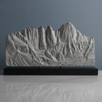 Mount Whitney Sculpture (View from Lone Pine, California) - Special Edition Sculpted Peaks