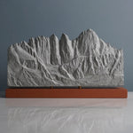 Mount Whitney Sculpture (View from Lone Pine, California) - Special Edition Sculpted Peaks