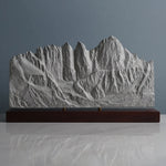 Mount Whitney Sculpture (View from Lone Pine, California) - Special Edition Sculpted Peaks