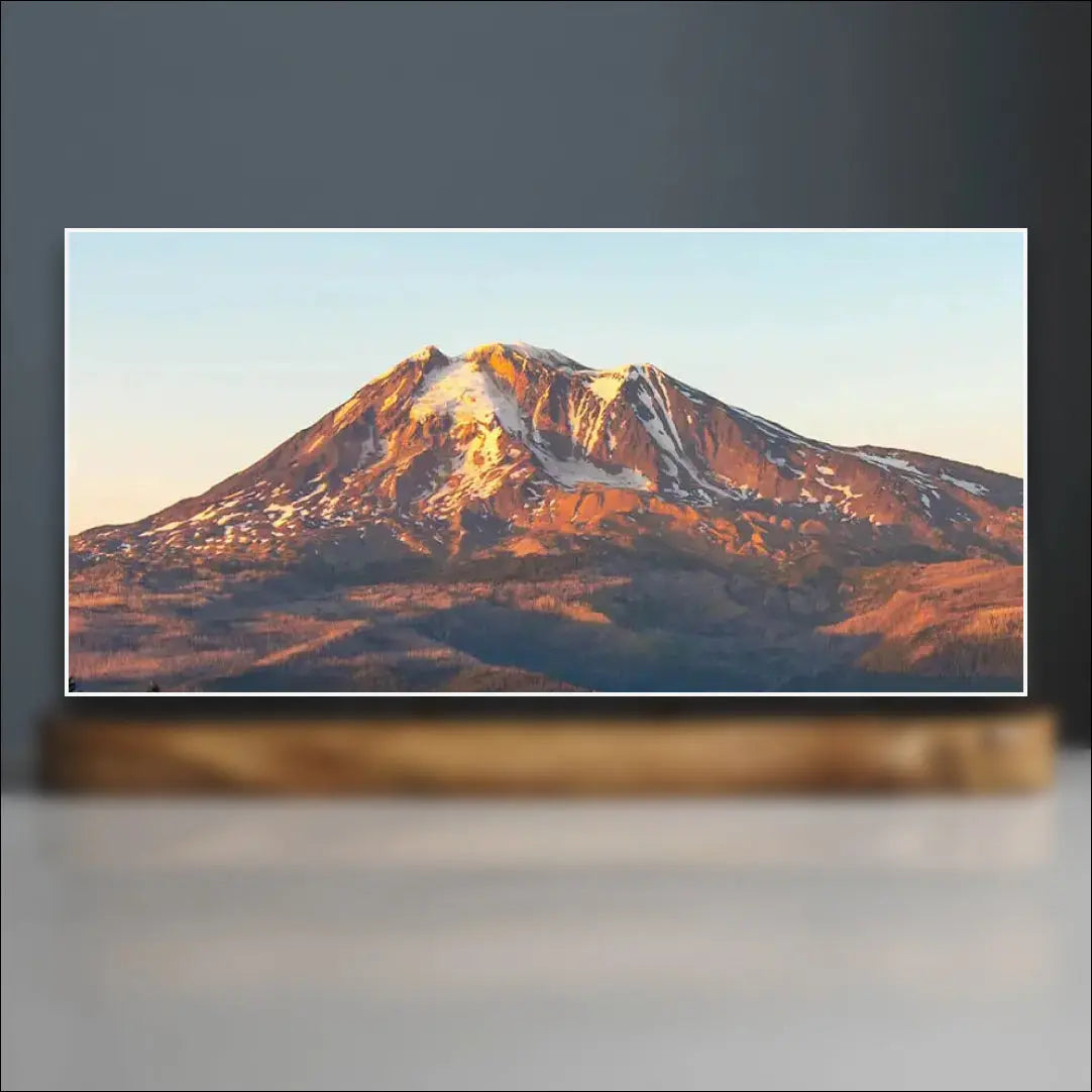 Mount Adams Sculpture (View from Trout Lake, Cascade Range, Washington) Sculpted Peaks
