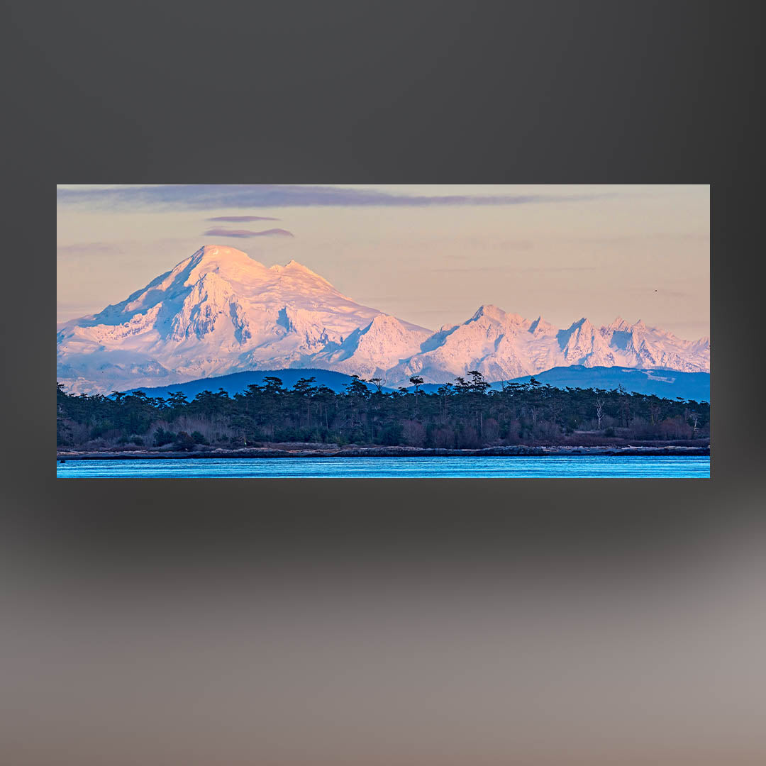 Mount Baker Sculpture (View from Bellingham Bay, Cascade Range, Washington) Sculpted Peaks