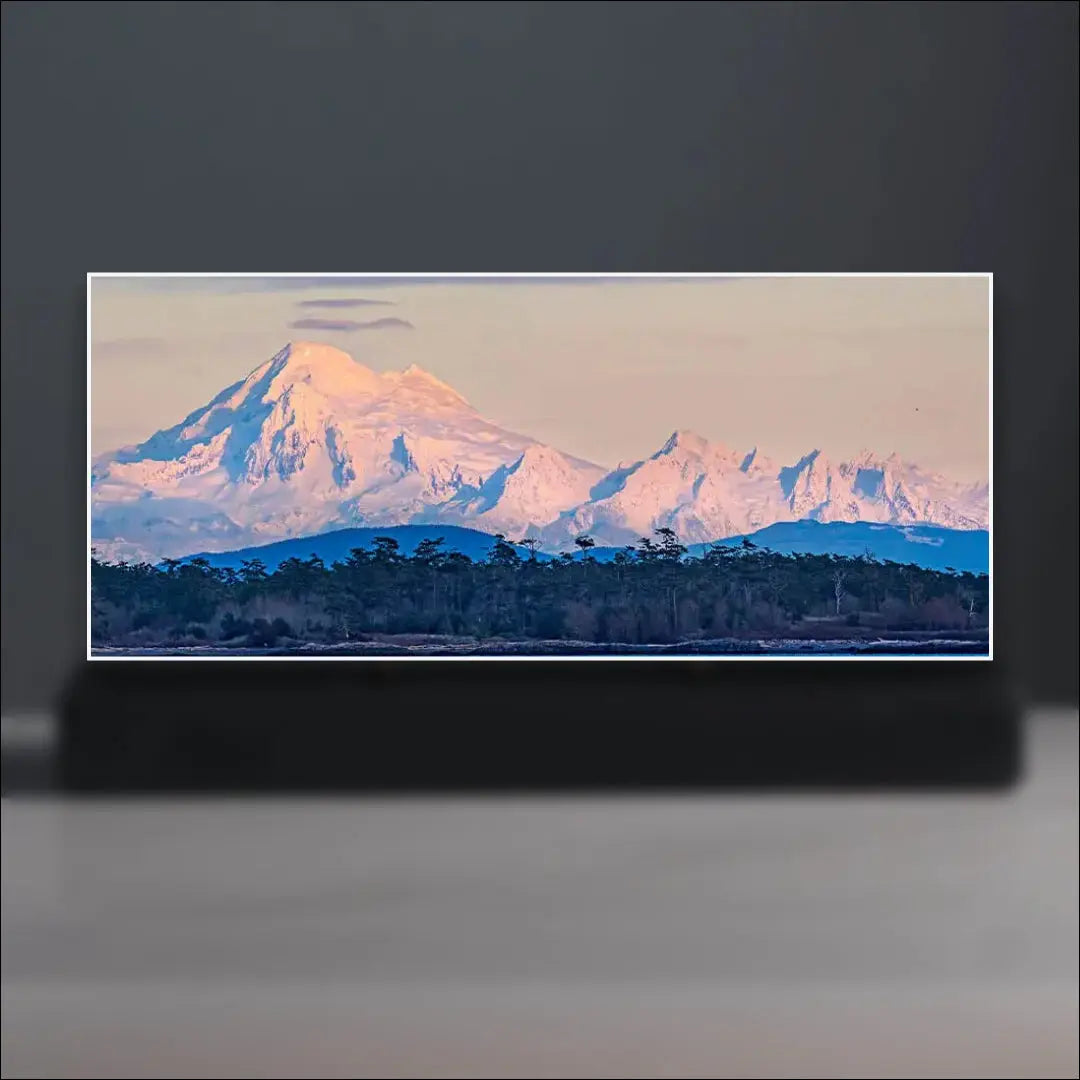 Mount Baker Sculpture (View from Bellingham Bay, Cascade Range, Washington) Sculpted Peaks