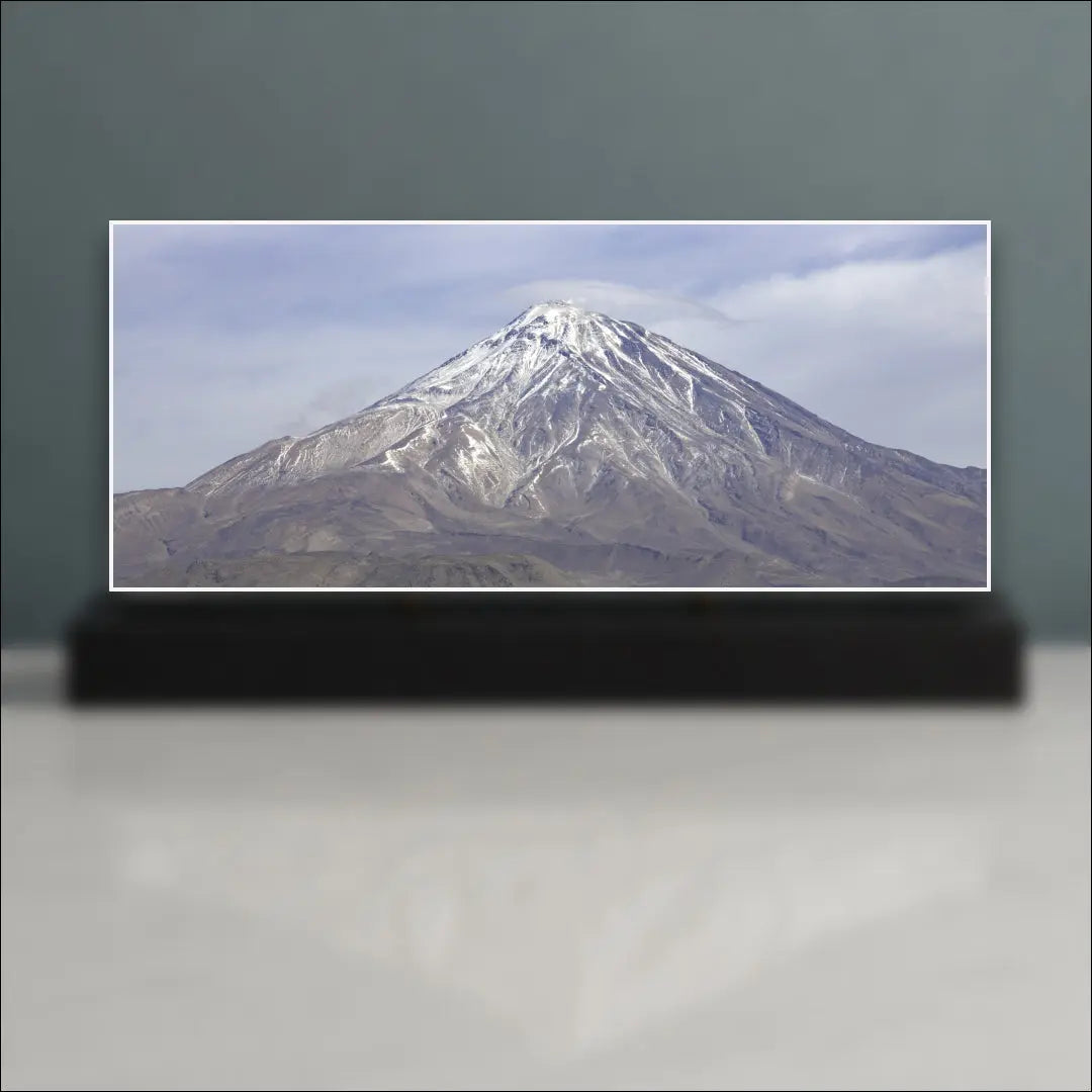 Mount Damavand Sculpture (View from Polur, Iran) Sculpted Peaks