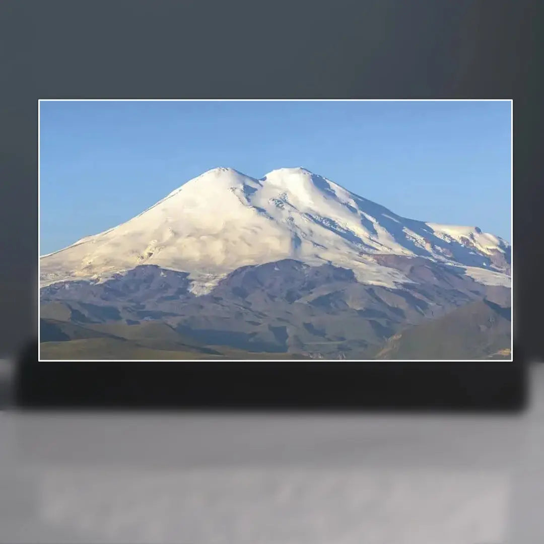 Mount Elbrus Sculpture (Caucasus Mountains, Russia) Sculpted Peaks