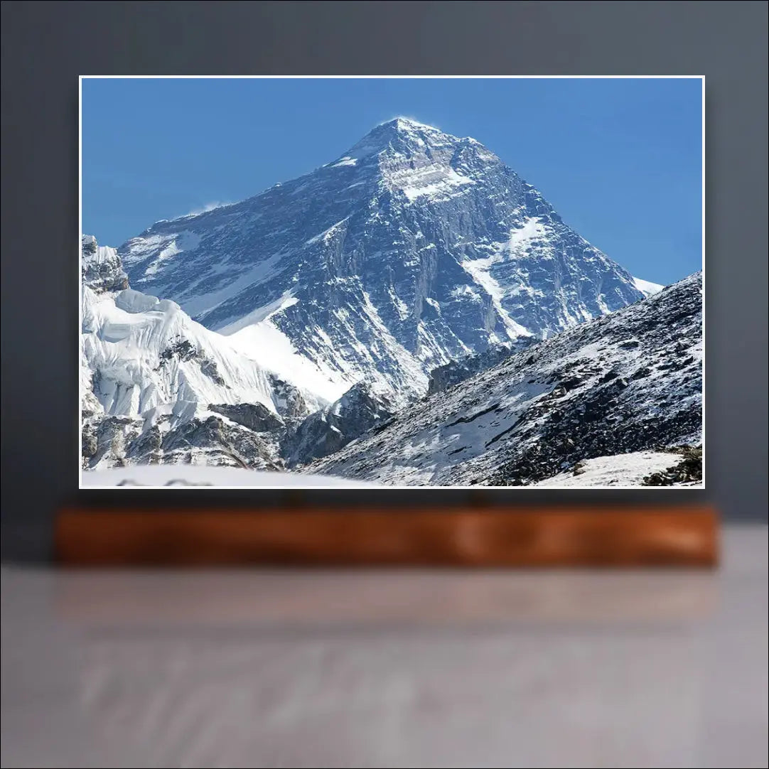 Mount Everest Sculpture (View from Gokyo Valley, Nepal) Sculpted Peaks