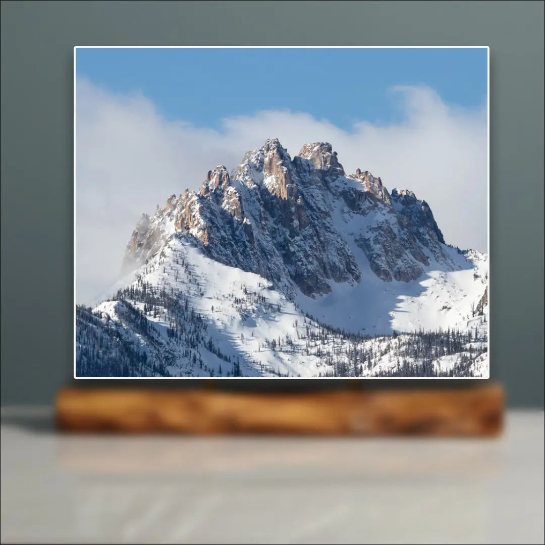 Mount Heyburn Sculpture (View from Stanley, Idaho) Sculpted Peaks