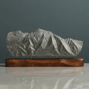 Mount Olympus Sculpture (View from Millcreek, Utah) Sculpted Peaks