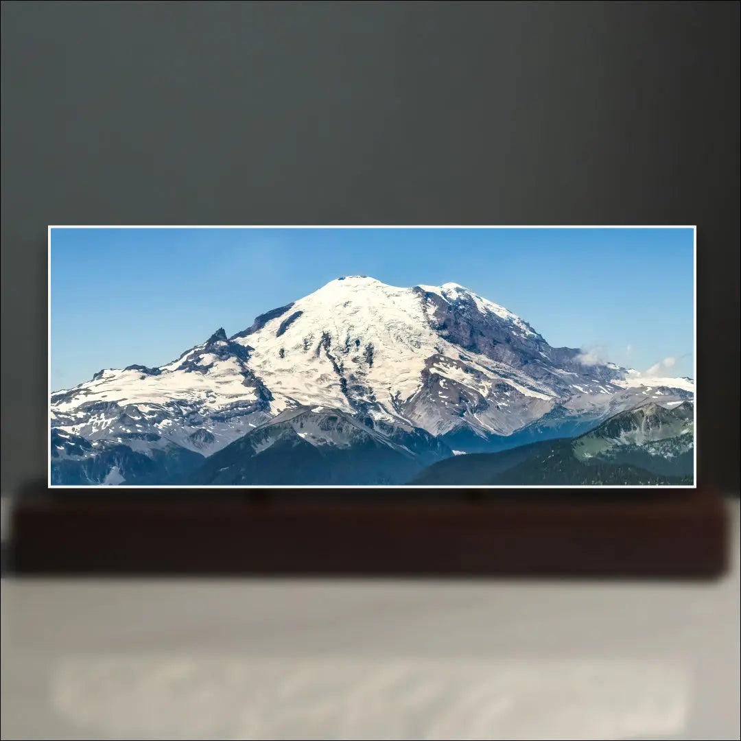 Mount Rainier Sculpture (View from Crystal Mountain, Washington) Sculpted Peaks
