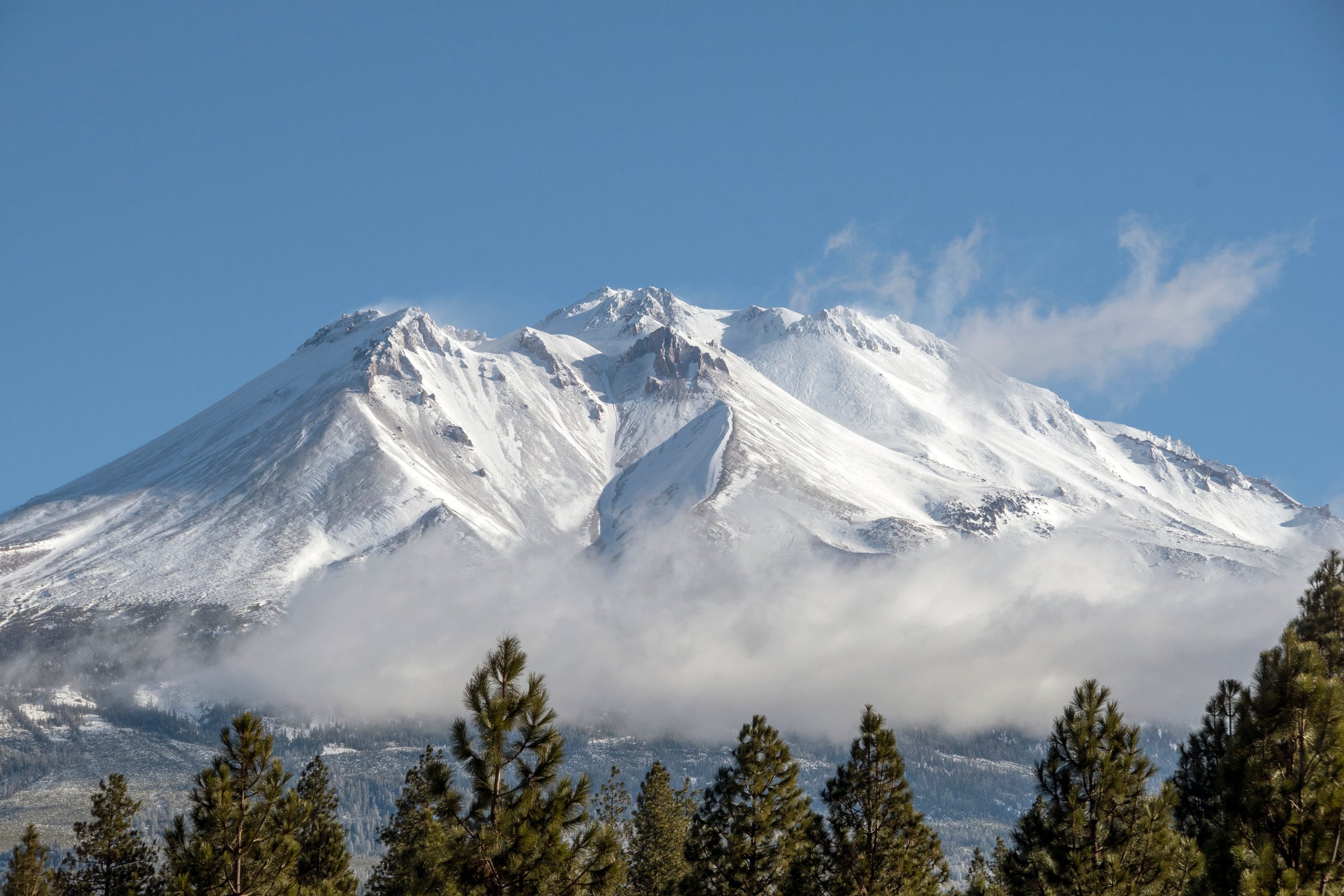 Mount Shasta (View from Mount Shasta City, California - Imperfect Sculpture) - IMPF 307