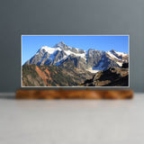 Mount Shuksan Sculpture (Squared Bottom, View from Mount Baker, Washington)
