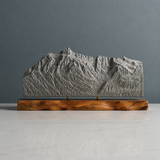 Mount Shuksan Sculpture (Squared Bottom, View from Mount Baker, Washington)