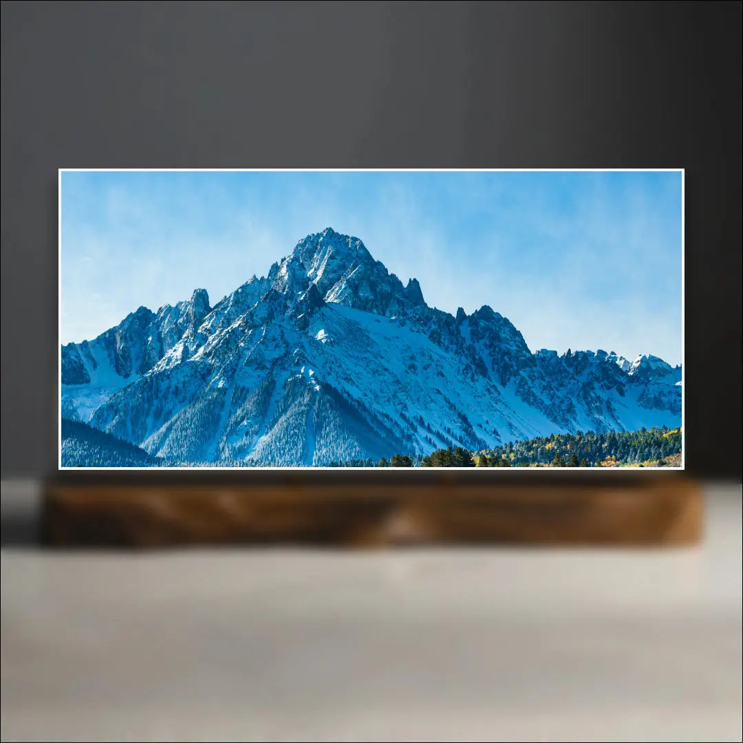 Mount Sneffels Sculpture (View from Ridgeway, San Juan Mountains, Colorado) Sculpted Peaks