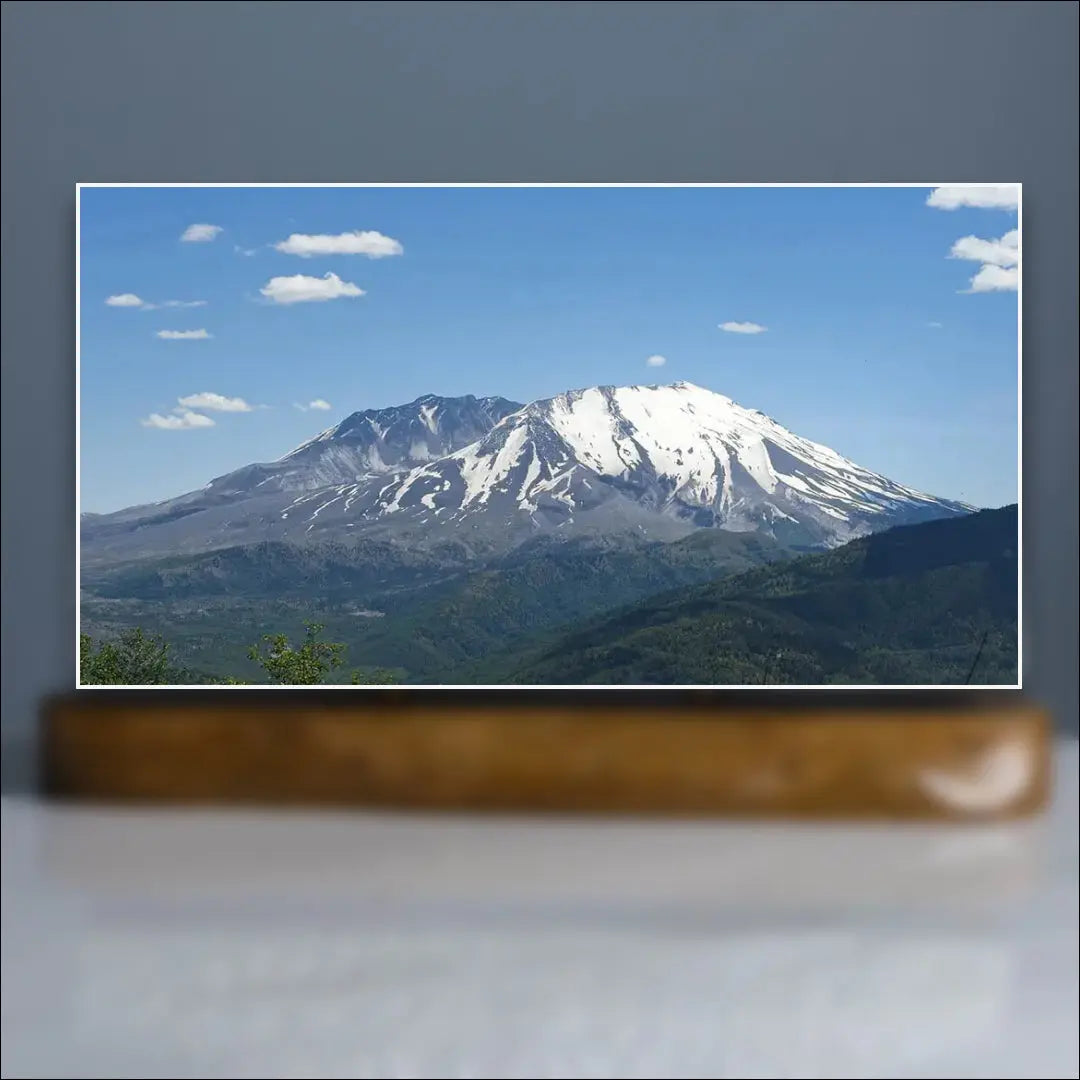 Mount St. Helens Sculpture (View from Elk Rock, Cascade Range, Washington) Sculpted Peaks