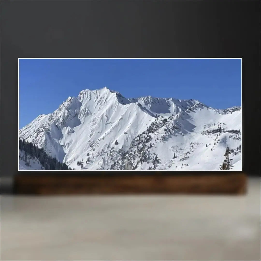 Mount Superior Sculpture (Seen from Snowbird & Alta Ski Resorts, Utah) Sculpted Peaks