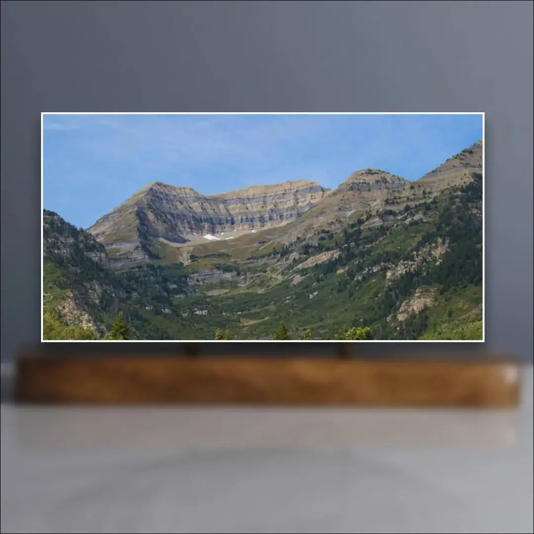 Mount Timpanogos Sculpture (North Face, Wasatch Range, Utah) Sculpted Peaks