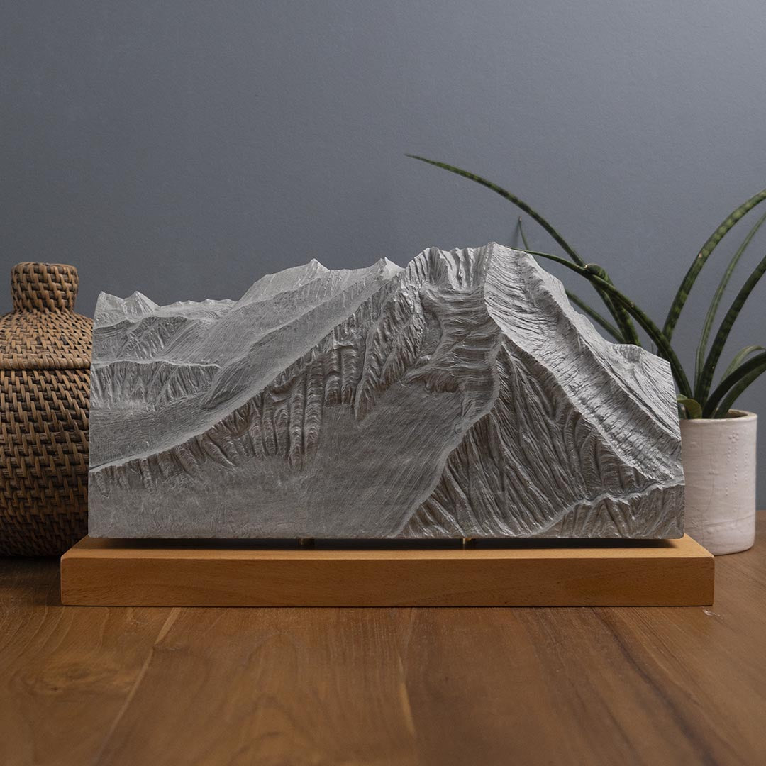 Vinson Massif (Ellsworth Mountains, Antarctica) Sculpture Sculpted Peaks