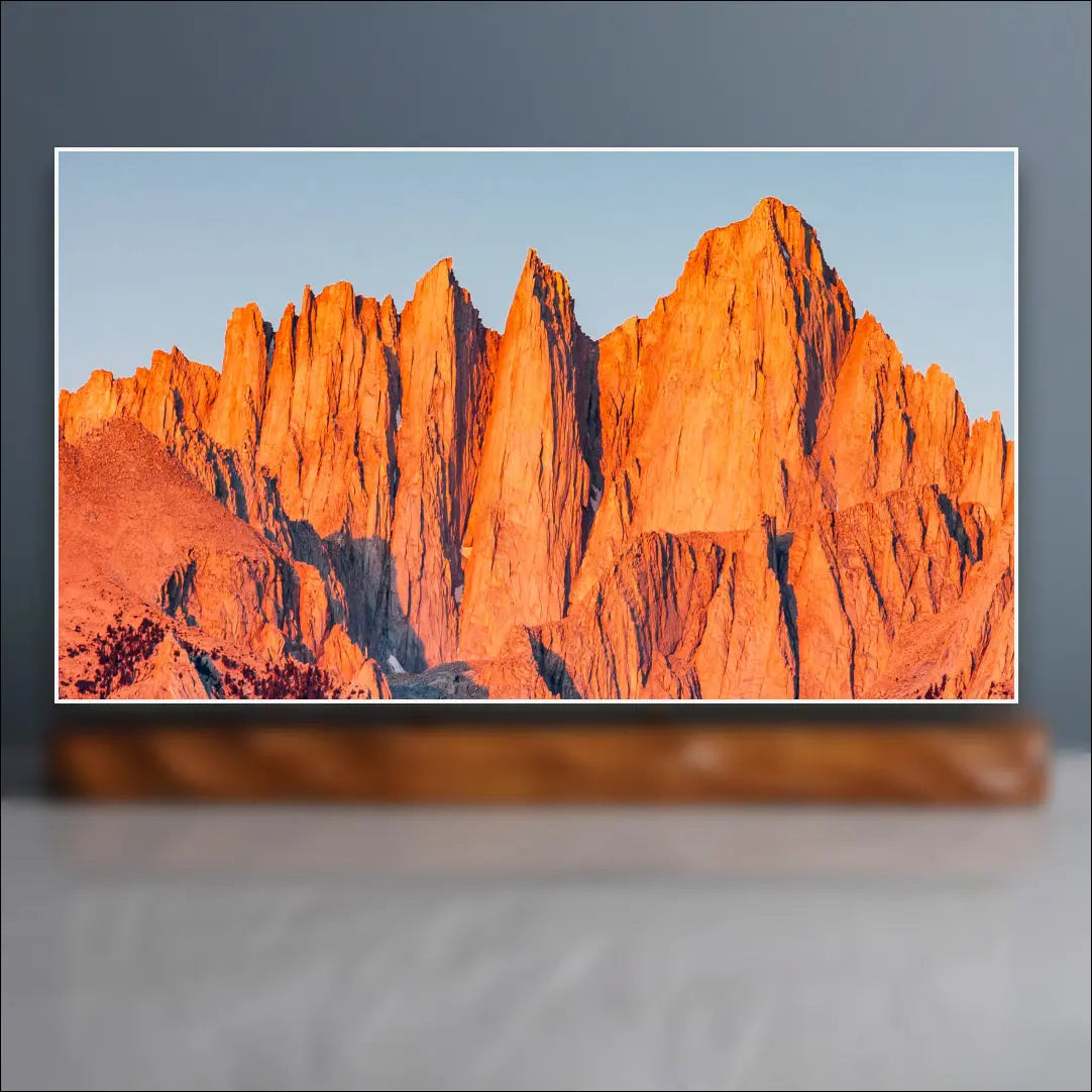 Mount Whitney Sculpture (View from Lone Pine, California) - Special Edition Sculpted Peaks