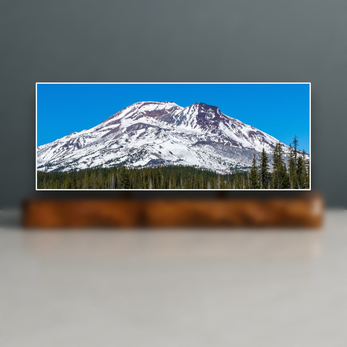 Mount Bachelor Sculpture | View from Lava Lake | Oregon | Sculpted Peaks