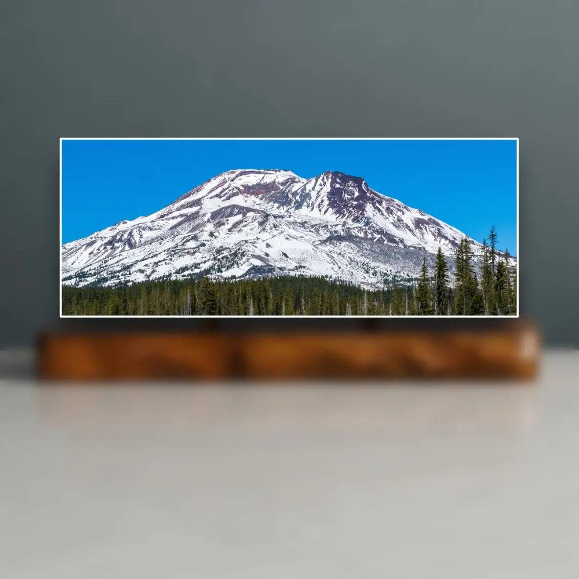 Mount Bachelor Sculpture | View from Lava Lake | Oregon | Sculpted Peaks