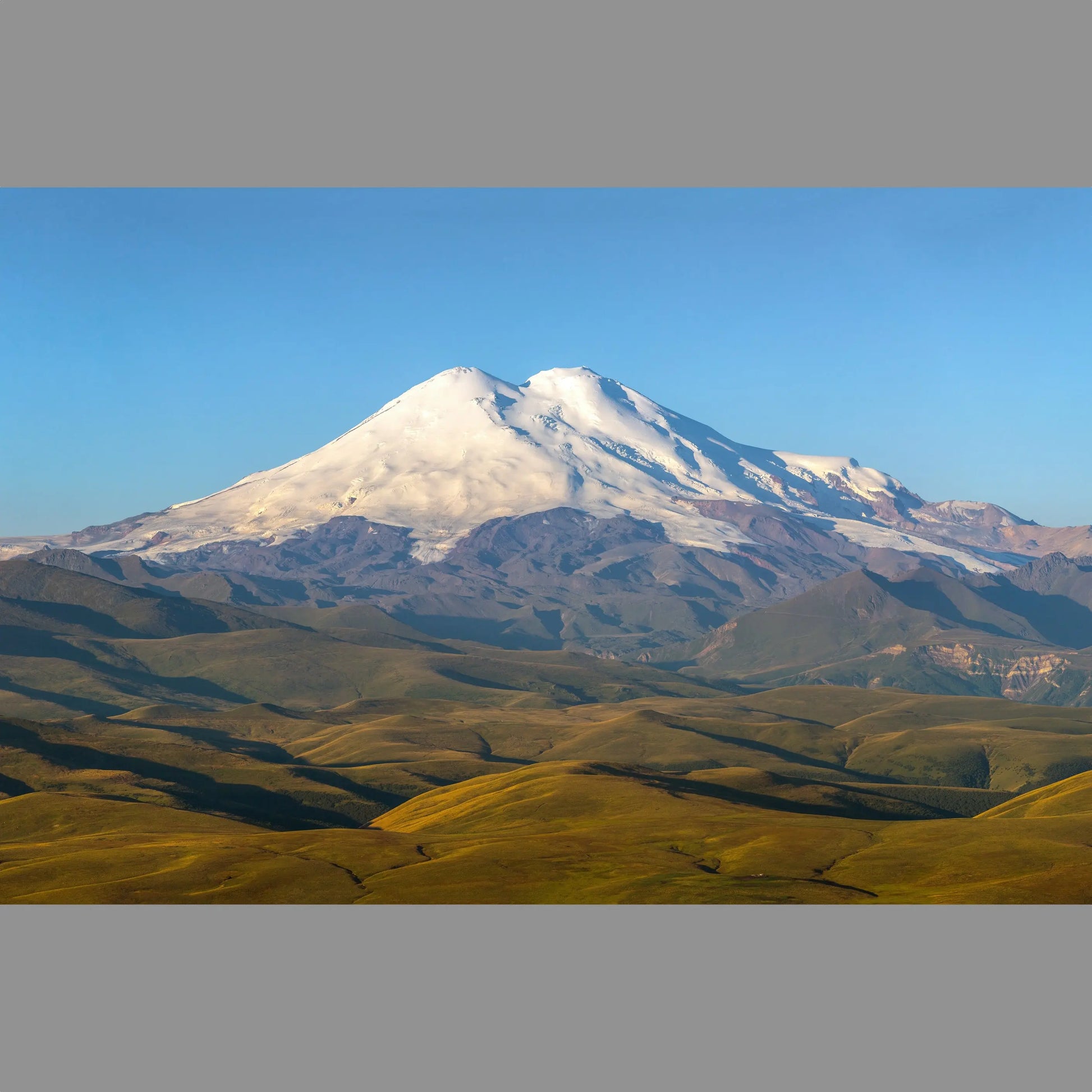 Mount Elbrus (Caucasus Mountains, Russia - Sample Sculpture) - SMPL 306 Sculpted Peaks