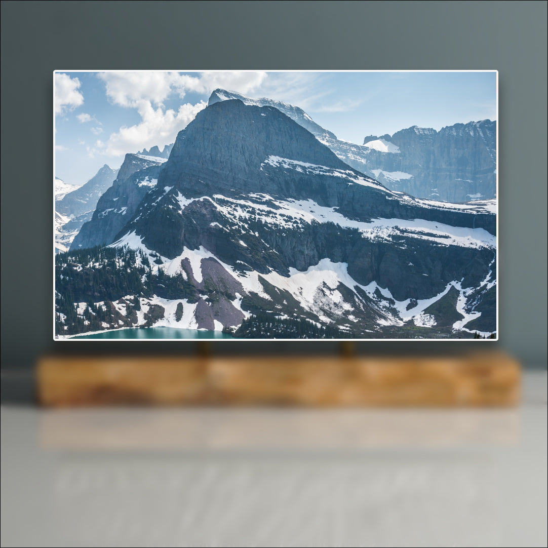 Mount Gould Sculpture | View from Grinnell Lake, Montana