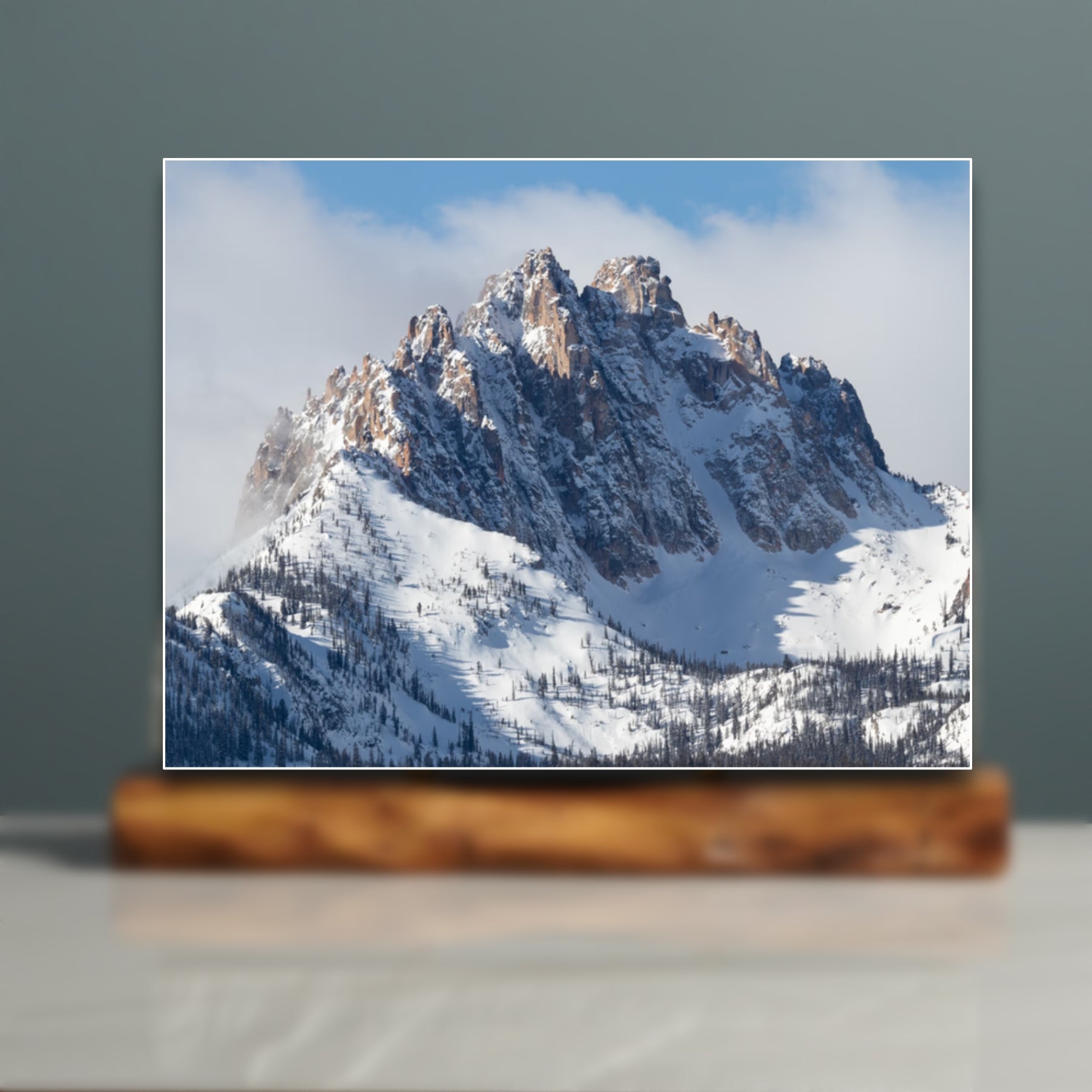 Mount Heyburn Sculpture | View from Stanley | Idaho | Sculpted Peaks