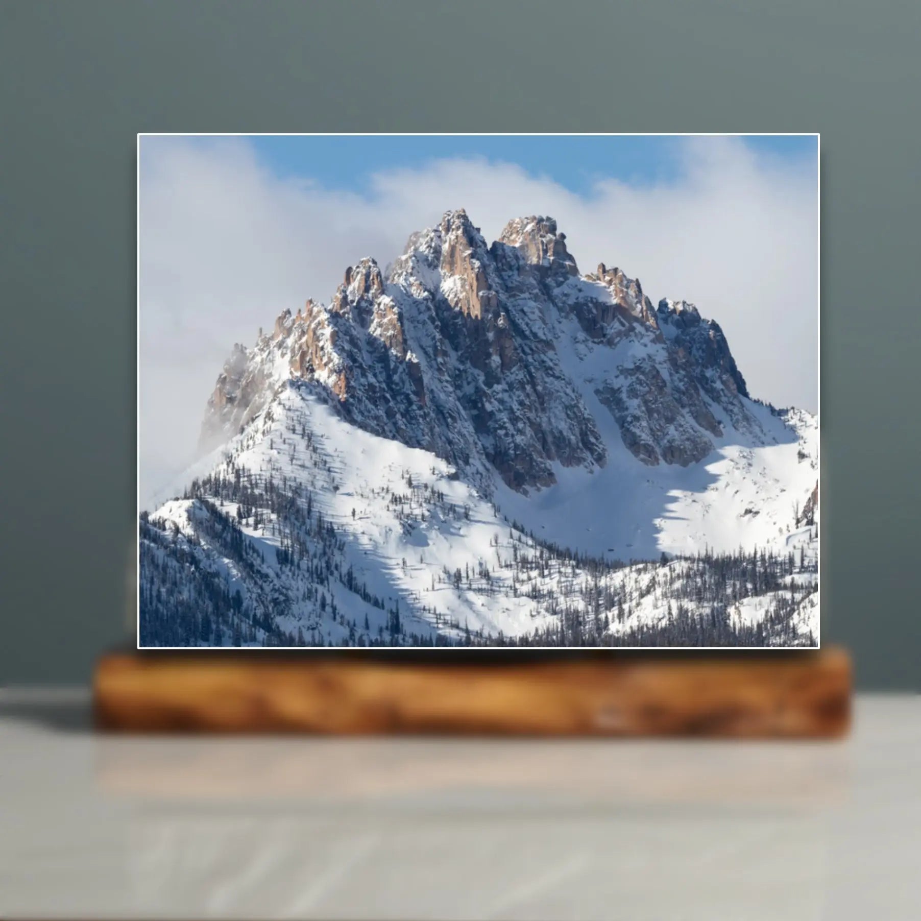 Mount Heyburn Sculpture | View from Stanley | Idaho | Sculpted Peaks